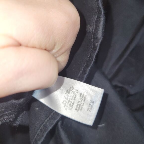 Jones New York Black Twist Stretch Blouse 2X - Picture 4 of 10